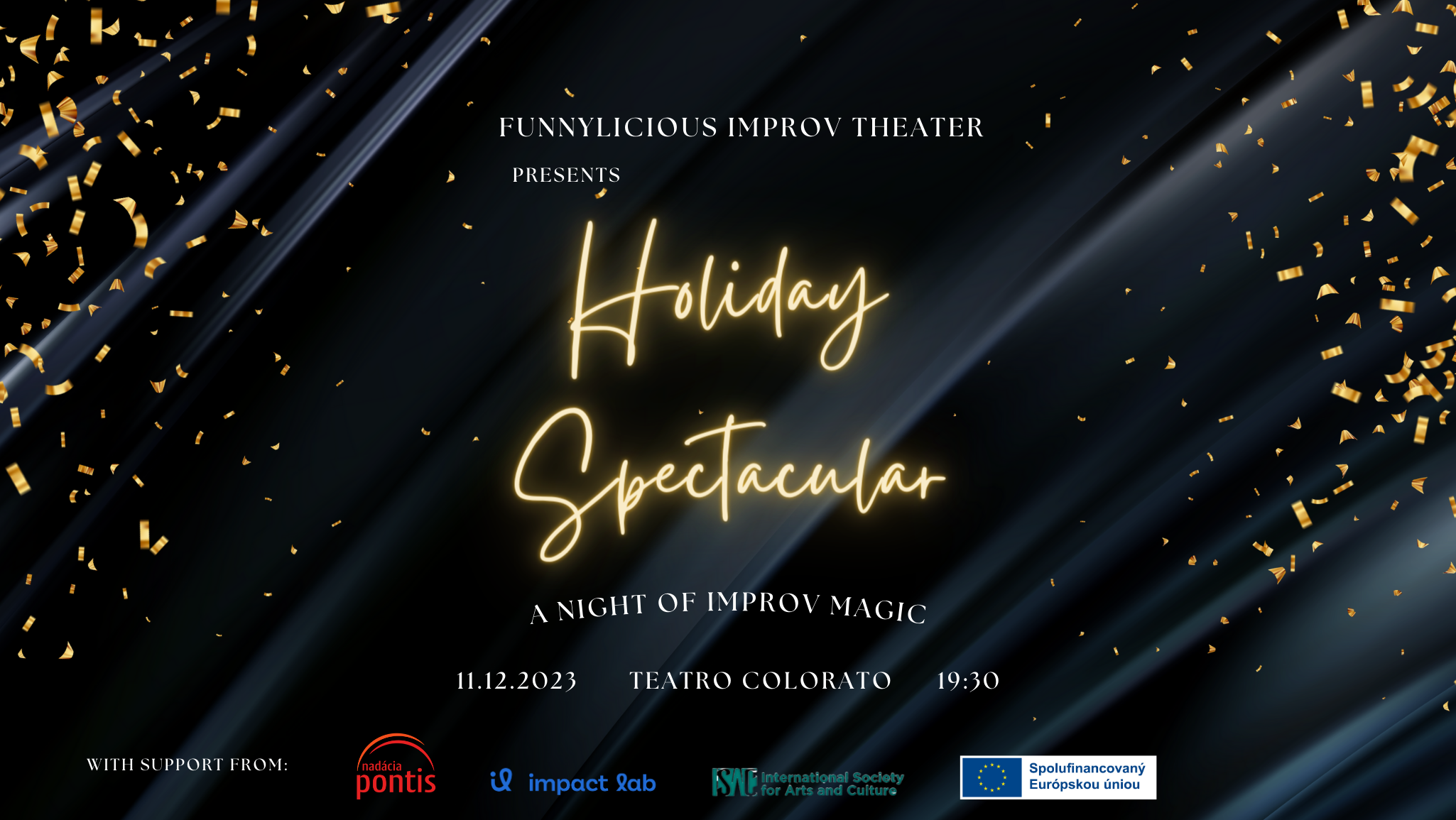 Funnylicious Holiday Spectacular show 2023